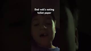 Dad volt’s eating toilet paper really chinchilla dog meme [upl. by Mackenie]