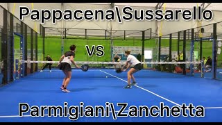 Pappacena\Sussarello VS Parmigiani\Zanchetta 61 64  Finale Master Circuito Slam 2022 [upl. by Dyer405]