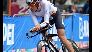 Junior Mens Individual Time Trial Highlights  2014 Road World Championships Ponferrada Spain [upl. by Kalikow570]