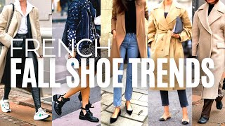 5 Must Have Shoe Trends French Women Are Loving This Fall [upl. by Nylak]