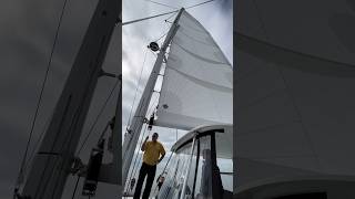 Lagoon Furling Boom  Multihulls World [upl. by Aihsened]