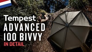 Trakker Products Tempest Advanced 100 Bivvy  In Detail met Mathijs Lourens  NL [upl. by Guyer]