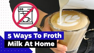 How To Froth Milk At Home Best Milk Frothers Review [upl. by Saffian]