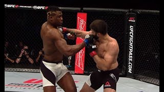 Francis Ngannou Top 5 Finishes [upl. by Eeryn]