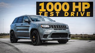 1000 HP Trackhawk by Hennessey  Test Drive With Our Techs [upl. by Carlin]