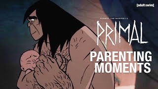 Parenting Moments  Genndy Tartakovskys Primal  adult swim [upl. by Tteve982]