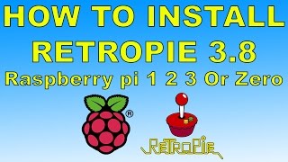 How To Install Retropie 38 And add Roms Raspberry pi 1 2 3 Or Zero [upl. by Paget]