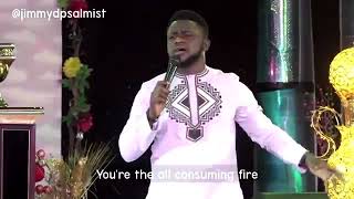 Consuming fire official video lyrics by Jimmy psalmist [upl. by Langbehn]