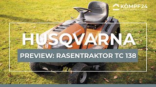 Review Husqvarna TC138 Rasentraktor [upl. by Cyb]