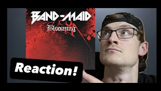 BAND MAID  Blooming REACTION GIRL BAND SHREDS [upl. by Archibald105]