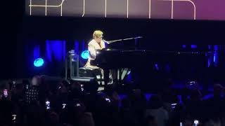 Elton John performs “Tiny Dancer” solo at the 62nd NY Film Festival  10124 [upl. by Kablesh385]