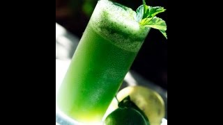 Ginger Mint Lemonade Recipe Video [upl. by Saval]