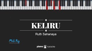 Keliru MALE KEY Ruth Sahanaya KARAOKE PIANO [upl. by Mungo]