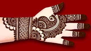 Very Easy mehndi designs  mehandi ka design  mehandi design  mehandi  cone designs mehdi design [upl. by Eldora364]