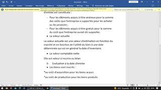 Comptabilité approfondie  Les méthodes d’évaluation [upl. by Vivianne285]