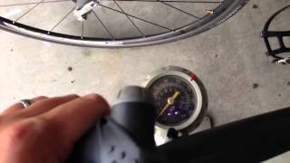 How to Inflate a Bicycle Tire [upl. by Hedvah]