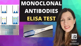 MONOCLONAL ANTIBODIES  The ELISA test Medical treatment diagnosis and ethics for Alevel Biology [upl. by Ocinemod913]