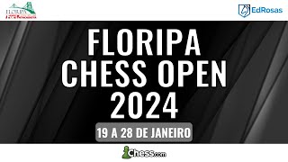 AO VIVO  7ª Rodada X Floripa Chess Open 2024 [upl. by Januarius]