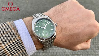 Omega Seamaster Aqua Terra Shades 38 mm green [upl. by Custer]