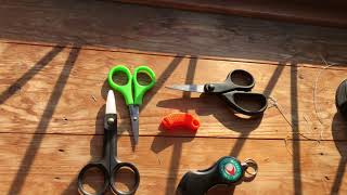 Braid scissors review fishing part 1 [upl. by Lietman]