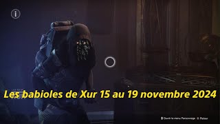 Destiny 2 Xur vend des items INSANE cette fin de semaine [upl. by Anuahsat732]