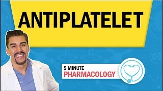 Pharmacology  Antiplatelet nursing RN PN NCLEX [upl. by Meagan]