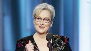 Meryl Streep calls out Donald Trump at the Golden Globes [upl. by Evelin]