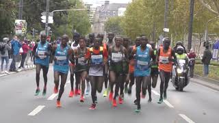 37 Mainova Frankfurt Marathon 2018 quotunpluggedquot  full men´s race Part 1 [upl. by Roda373]