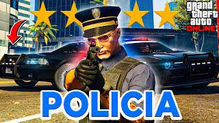 COMO ser POLICIA ATUALMENTE no GTA 5 ONLINE  UM DIA na VIDA de UM POLICIAL [upl. by Aiceila]