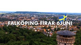 Falköping firar nationaldagen 6 juni 2018 [upl. by Edwards]