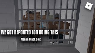 Roblox  quotMen In Blackquot Funny Skit  CSOM rp [upl. by Corey]