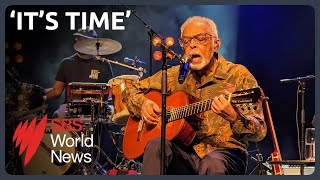 Its time’ Brazil music legend Gilberto Gil on his farewell tour  SBS News [upl. by Nollahp]