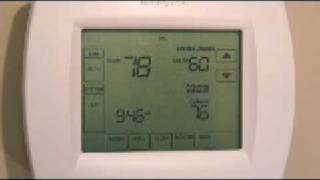 Horizon Services Inc  How To Use Your Honeywell VisionPRO IAQ Thermostat  Part 5 [upl. by Morra]