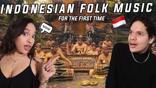 Latinos react to INDONESIAs MIND BLOWING Regional Music  Gamelan for the first time [upl. by Massimiliano]