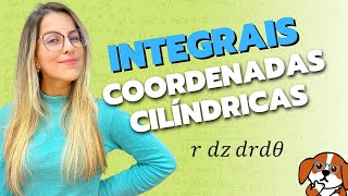 Como calcular integrais triplas com coordenadas cilíndricas  Exercícios  Cálculo [upl. by Seek]