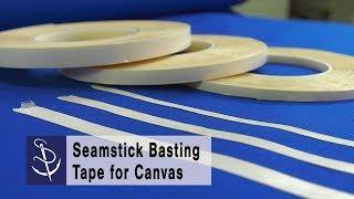 Double Sided Tape for Sewing  Seamstick Basting Tape for Canvas [upl. by Llegna]