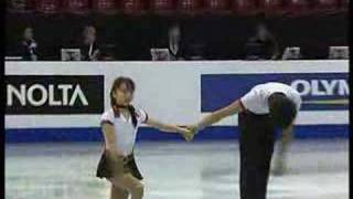 Narumi TAKAHASHI amp Mervin TRAN SP at 2008 Jr Worlds [upl. by Ardnahcal]