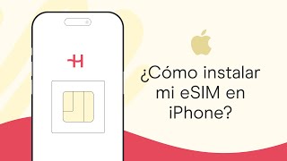 Guía para activar y configurar la eSIM para iPhone  Holafly [upl. by Gomez]