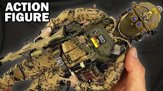 German KSK operator  16 scale action figure DAM Toys assembly  silent version [upl. by Esydnac]