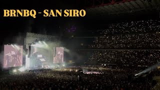 BRNBQ  LIVE SAN SIRO  CONCERTI SFERA EBBASTA [upl. by Aneral]