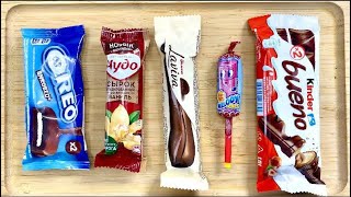 New candy unpacking Lets enjoy a glazed candy bar and a lollipop together ASMR Issue 176 [upl. by Ladew]