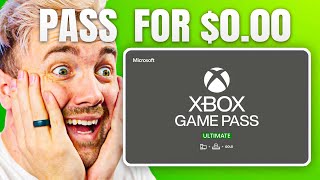 SECRET WAY To Get Xbox Game Pass Ultimate for FREE Forever [upl. by Matlick]