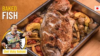 Baked Fish Recipe  A Flavorful amp Healthy Dinner  Chef Vicky Ratnani [upl. by Wardlaw636]