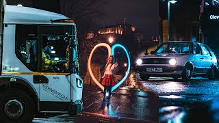 RELAXING 24 MINUTES OF NIGHT POV STREET PHOTOGRAPHY  EDINBURGH  CANON EOS R5 85MM [upl. by Chiles]