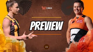 Hawthorn vs GWS Giants Preview  Round 8 2024 [upl. by Sonafets]