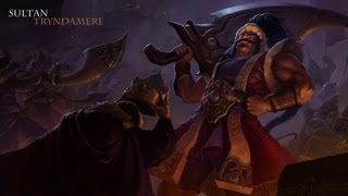 Sultan Tryndamere Skin Spotlight [upl. by Negrom938]