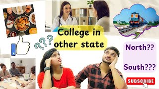 🤔Should take college in other state  Language Food City FriendsNorth or South medicalcollege [upl. by Airamanna]