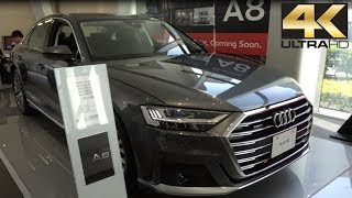 NEW Audi A8 55 TFSI quattro 2019 Reviews Interior Exterior  2019 Audi A8  新型アウディA8 [upl. by Sessylu530]