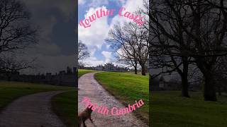 Lowther Castle dog Walk castle history dog [upl. by Nelloc412]