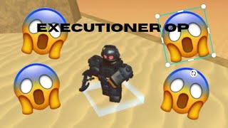 Executioner Tower Review  Tower Defense Simulator [upl. by Osrock99]